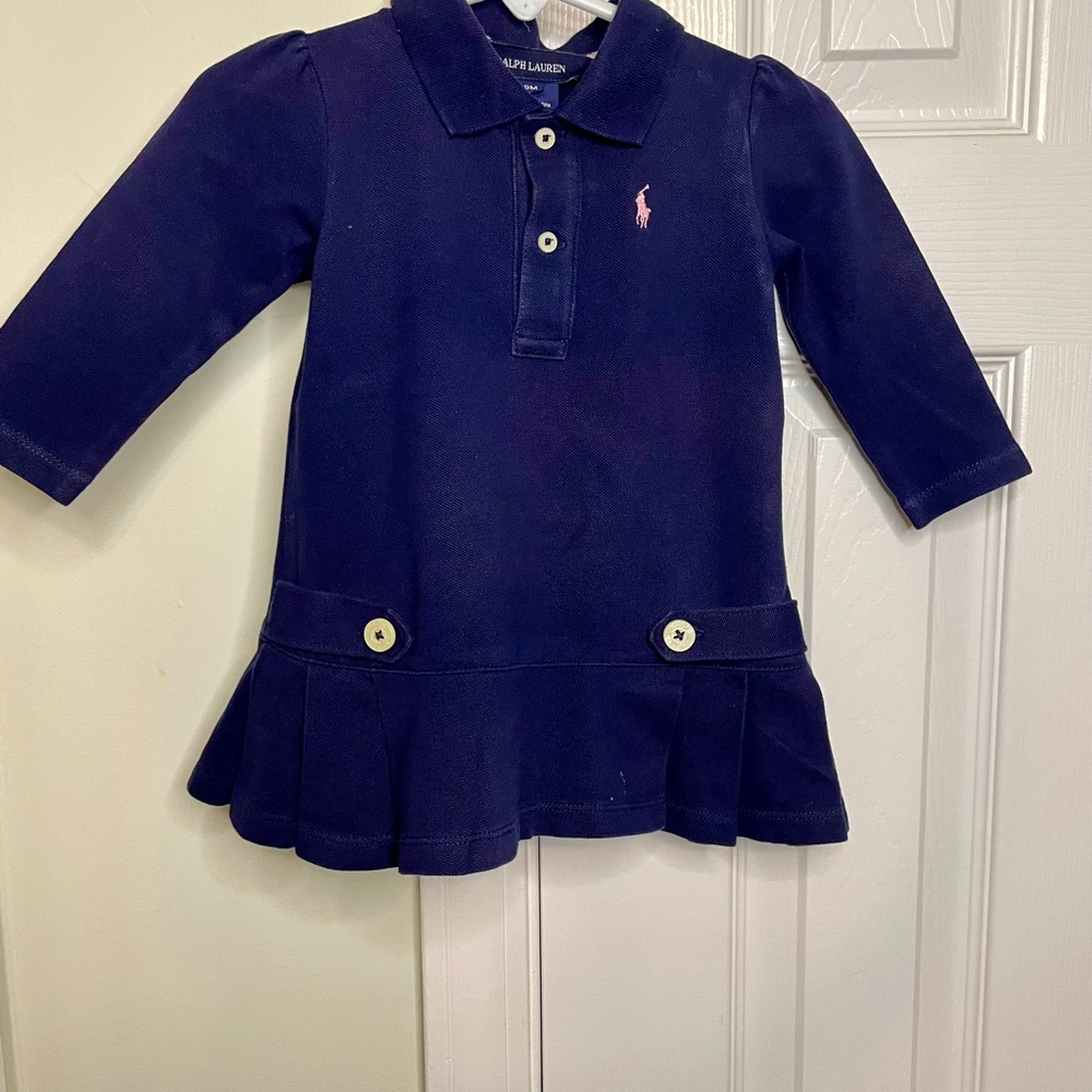 Ralph Lauren Dark Blue Polo Dress